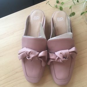 BP Nordstrom Blush Mules - Brand New in Box!